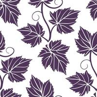 Watercolor tiles with grape leaves concept as Seamless watercolor tiles adorned with grape leaves creating a rich and elegant gift wrapping paper design inspired by vineyards in P Clean Pro vector