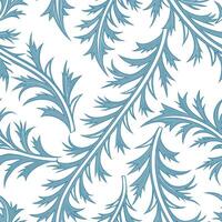 Winter frost on glass seamless tile pattern with delicate ice patterns and cool tones concept as Delicate ice patterns on frosted glass create a seamless tile pattern with cool ton Clean Pro vector