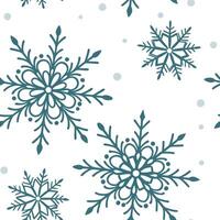 Winter snow seamless pattern with sparkling ice crystals soft snowflakes and frosty patterns for a magical winter look concept as Magical winter snow pattern with sparkling ice cry Clean Pro vector
