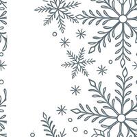 Winter whites seamless pattern with delicate snowflakes and icy textures for a refined elegant winter aesthetic concept as Elegant winter whites pattern with delicate snowflakes an Clean Pro 2 vector