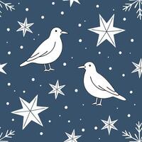 Winter whites seamless pattern with light snow sparkling stars and frosty visuals for a dreamy winter night effect concept as Dreamy winter night pattern with light snow sparkling Clean Pro vector