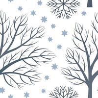 Winter whites seamless pattern with fluffy snow icy branches and frosty landscapes for a crisp winter atmosphere concept as Crisp winter whites pattern with fluffy snow icy branche Clean Pro vector