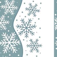 Winter whites seamless pattern with soft snowflakes frosty textures and cool tones for a minimalistic winter design concept as Minimalistic winter whites pattern with soft snowflak Clean Pro vector