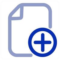 Add File icon concept vector