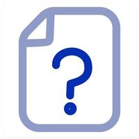File Query icon concept vector