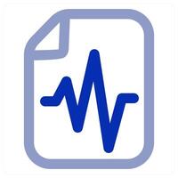 File and paper icon vector