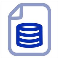 Data File icon concept vector