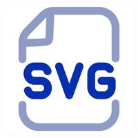 SVG File icon concept vector
