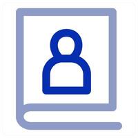 Book and learning icon concept vector