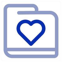 Like Folder icon concept vector