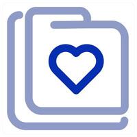 Favourite Folder icon vector