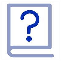 Query icon concept vector