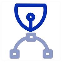 Bezier Tool icon concept vector