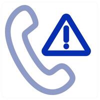 Alert Call icon concept vector