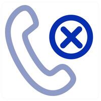 Remove Call icon concept vector