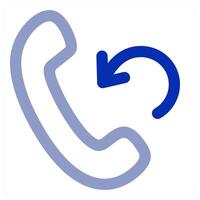 Refresh Call icon vector