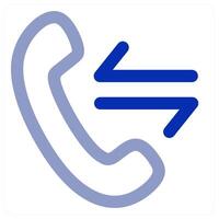 Call Sync icon vector