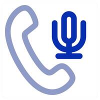 Voice Call icon concept vector