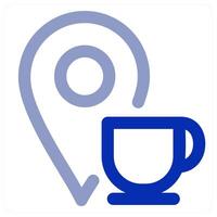 Location and navigation icon vector