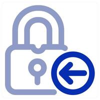 Lock Received icon concept vector