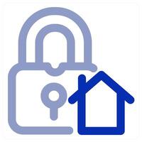 Home Call and talk icon concept vector