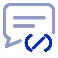 Message and service icon concept vector