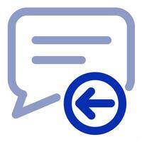 Receive Message and receive icon concept vector