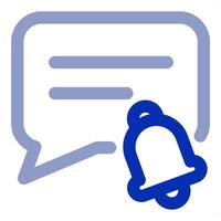Message Notification icon concept vector