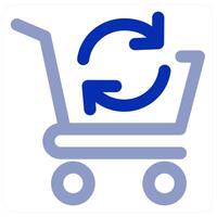 Cart Update and cart vector