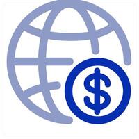 Global Finance and investment vector
