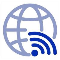 Global Wifi and internet vector
