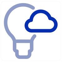 Cloud Idea and innovation vector