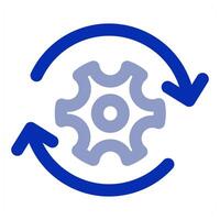 Setting and preference concept icon vector