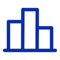 Bar Graph and statistics vector