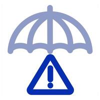 Alert Insurance and security vector