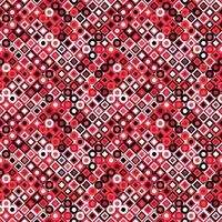 Abstract seamless geometric mosaic pattern background vector