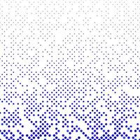 Geometric dot pattern background - illustration with small blue circles vector
