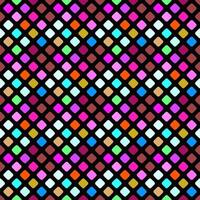 Geometrical seamless multicolor square pattern background design vector
