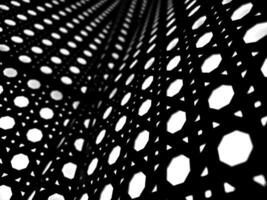The design features a background that is adorned with numerous white dots scattered across it photo