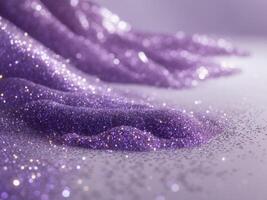 purple glitter texture abstract background. photo