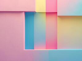 Abstract digital art piece that appears to be banner featuring. photo
