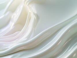 Abstract background smooth fluid texture made up multiple latex. photo