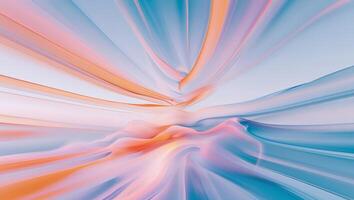 Colorful Abstract Background With Fluid Motion and Depth photo
