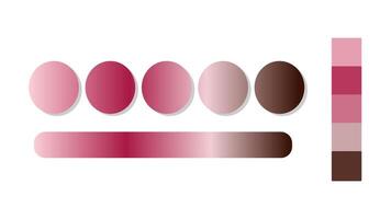 Abstract gradient background with Rose Quartz, Rose Red, Rose Quartz, Puce color palette. Abstract illustration with gradient blur design. Blurred colored abstract background. Colorful gradient vector