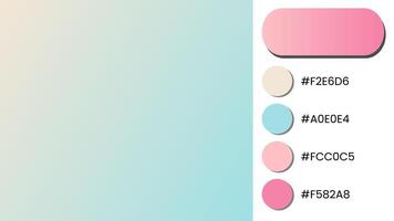 Sand Dollar, Teal, Rosewater, Hot Pink gradient background with light blurred pattern. Abstract illustration with gradient blur design. Blurred colored abstract background. Colorful gradient vector