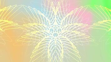 A colorful abstract background with a star pattern video