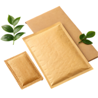 Eco friendly mailers, kraft paper padded envelopes. png