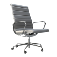 3D rendered office chair with ergonomic features, Isolated on transparent Background png