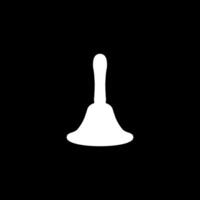 Silhouette of the Hand Ringing Bell, Flat Style, can use for Pictogram, Apps, Website, Logo, Art Illustration, etc. Editable vector