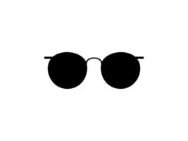 Sun Eye Glasses Silhouette, can use for Pictogram, Logo Gram, Apps, Art Illustration, Template for Avatar Profile Image, Website, etc. Flat Style vector